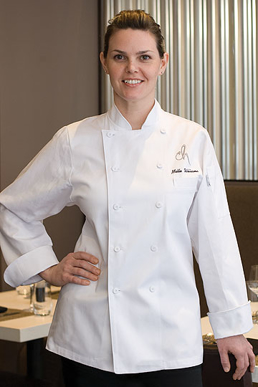 Picture of Chef Works - WECC - St. Tropez Women's Executive Chef Coat